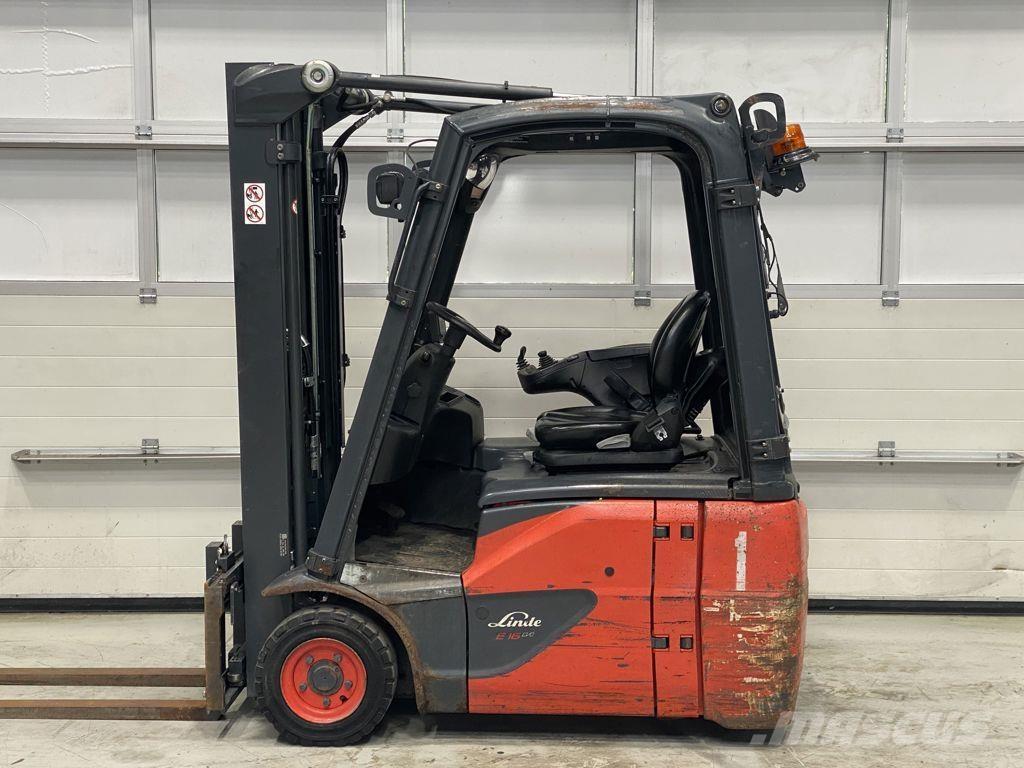 Linde E16C-02 Elektriskie iekrāvēji