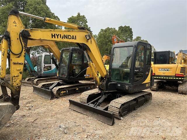 Hyundai R60-7 Kāpurķēžu ekskavatori