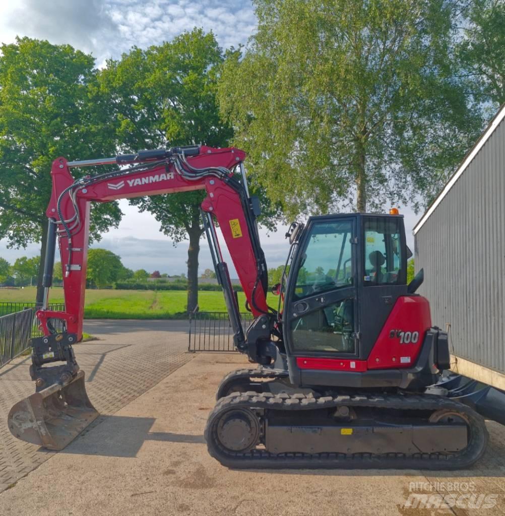 Yanmar SV100 2A-2PB Vidēja lieluma ekskavatori 7 t - 12 t