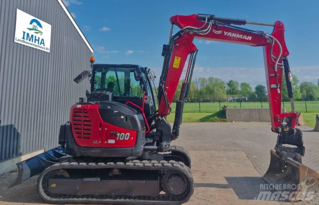 Yanmar SV100 2A-2PB Vidēja lieluma ekskavatori 7 t - 12 t