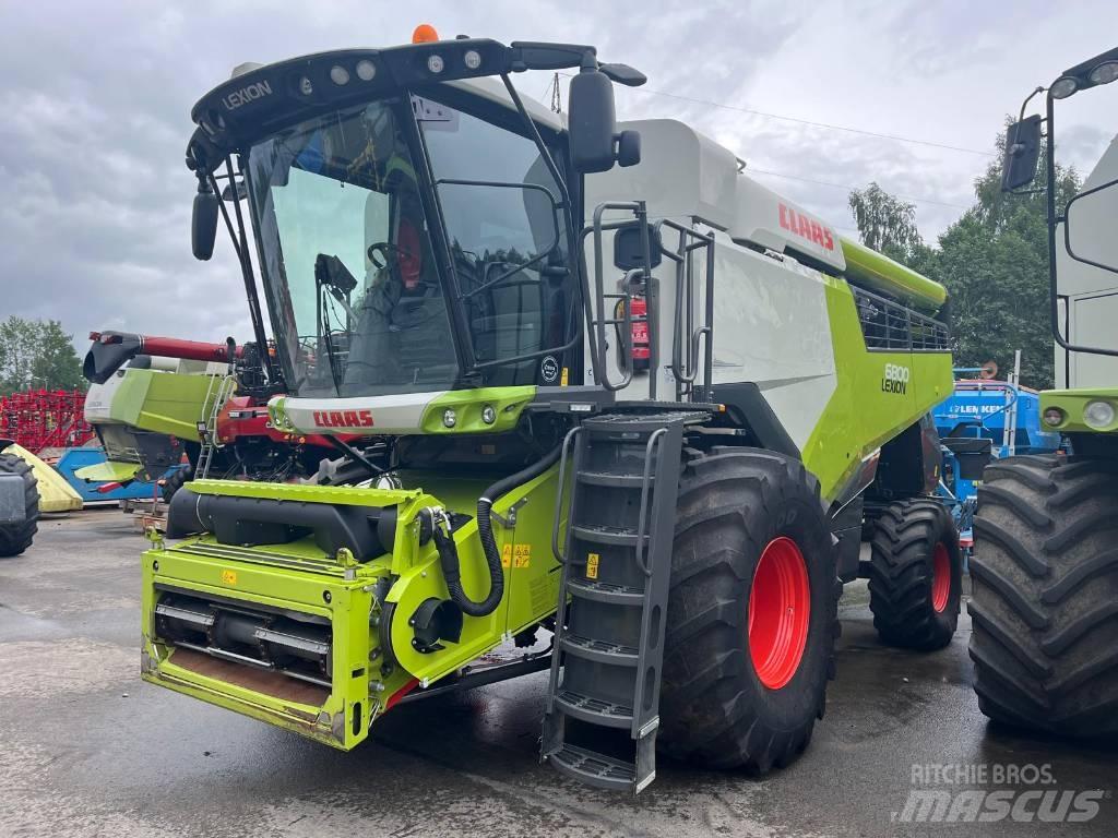 CLAAS Lexion 6800 Ražas novākšanas kombaini