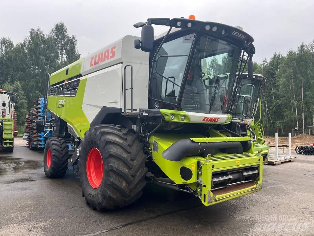 CLAAS Lexion 6800 Ražas novākšanas kombaini