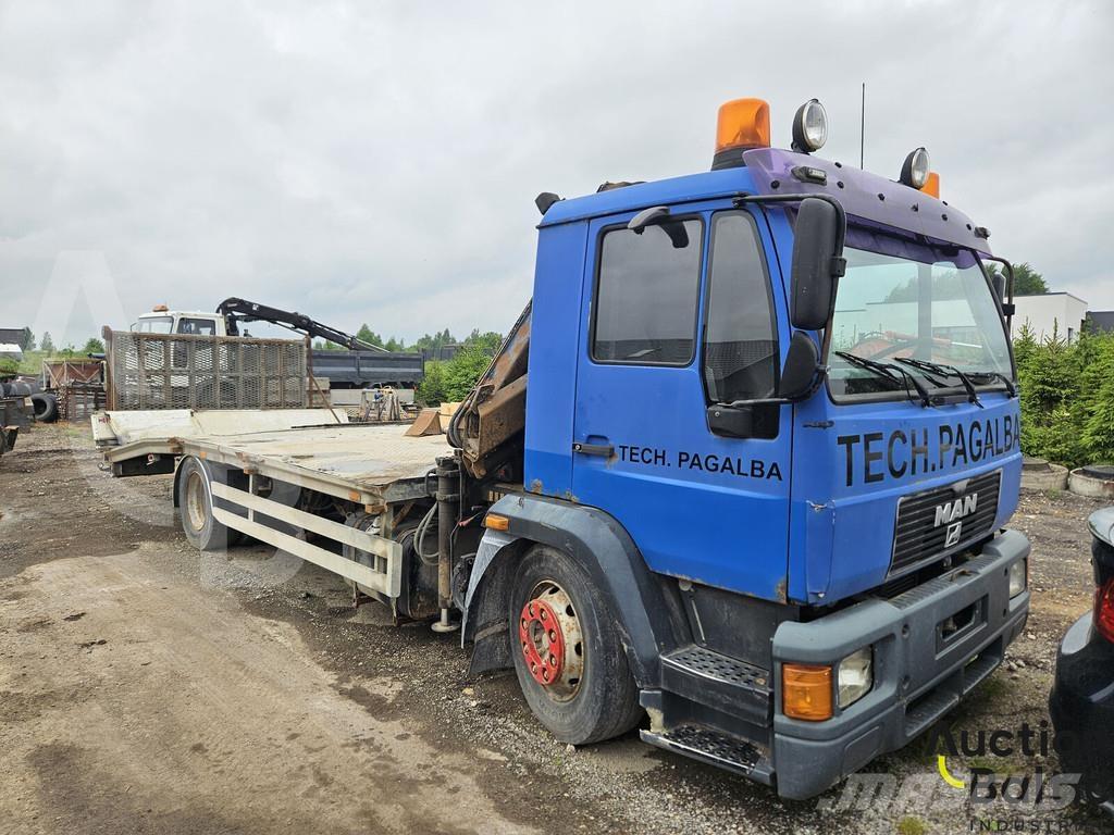 MAN 14.224 Evakuators ar manipulatoru