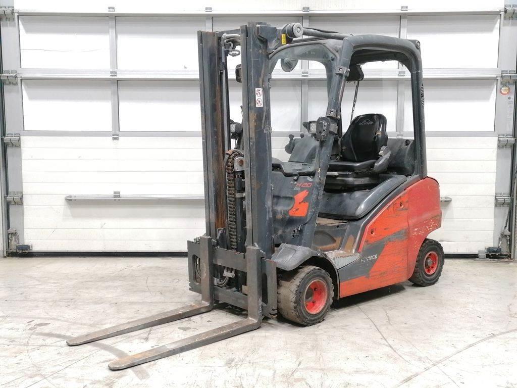 Linde H20T-01 LPG tehnika
