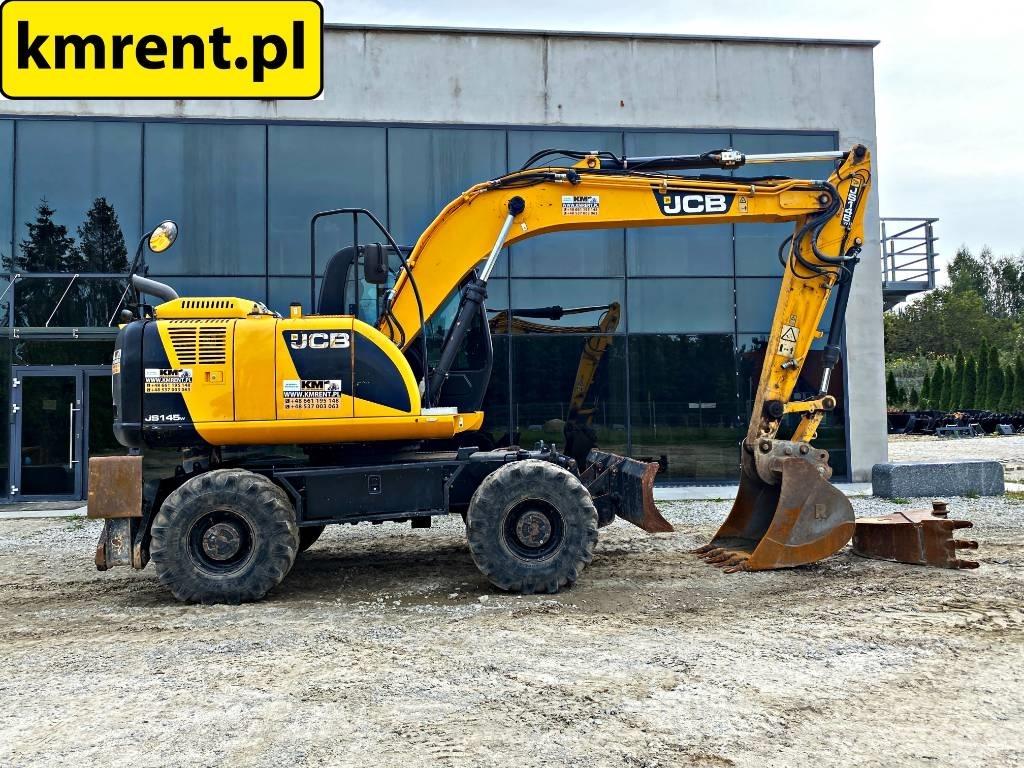 JCB JS 145 W Ekskavatori uz riteņiem