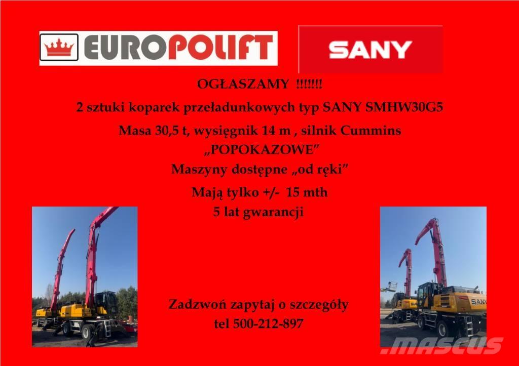 Sany SMHW 30 G5 Industriālie iekrāvēji