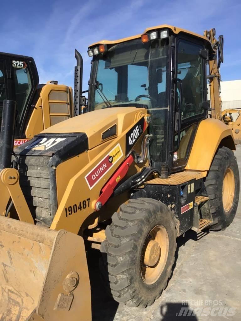 CAT 420 F Ekskavatori-iekrāvēji