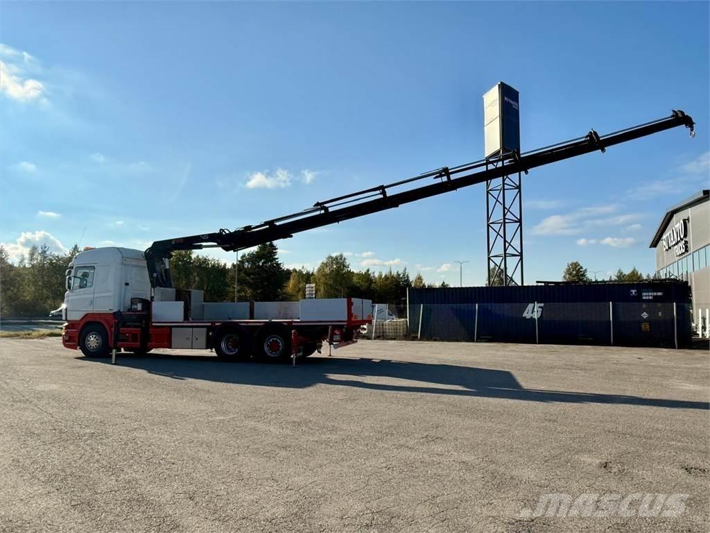 Scania R 500 Smagās mašīnas ar celtni