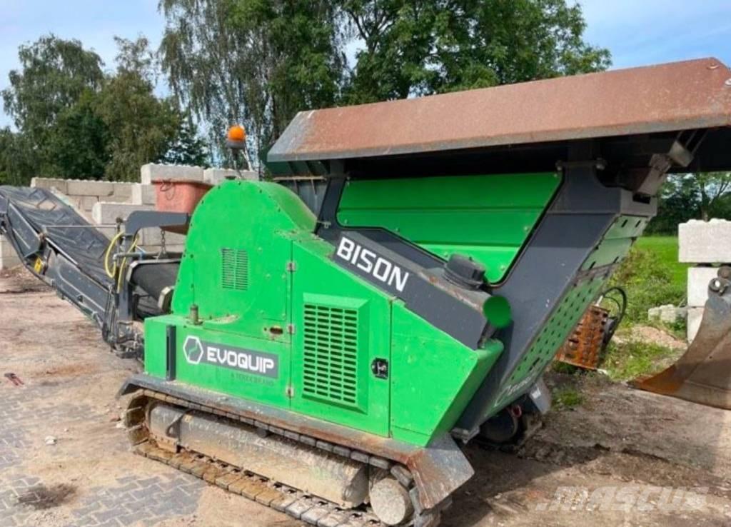 Terex Bison 120 Mobilie drupinātāji