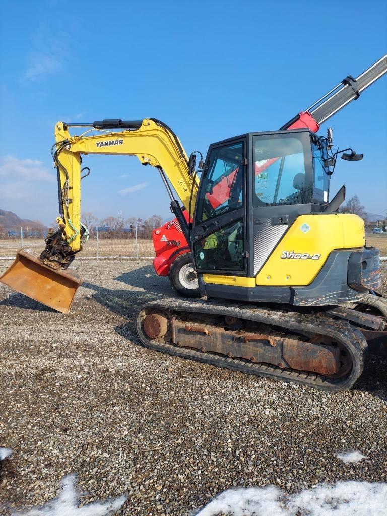 Yanmar SV 100-2 Vidēja lieluma ekskavatori 7 t - 12 t