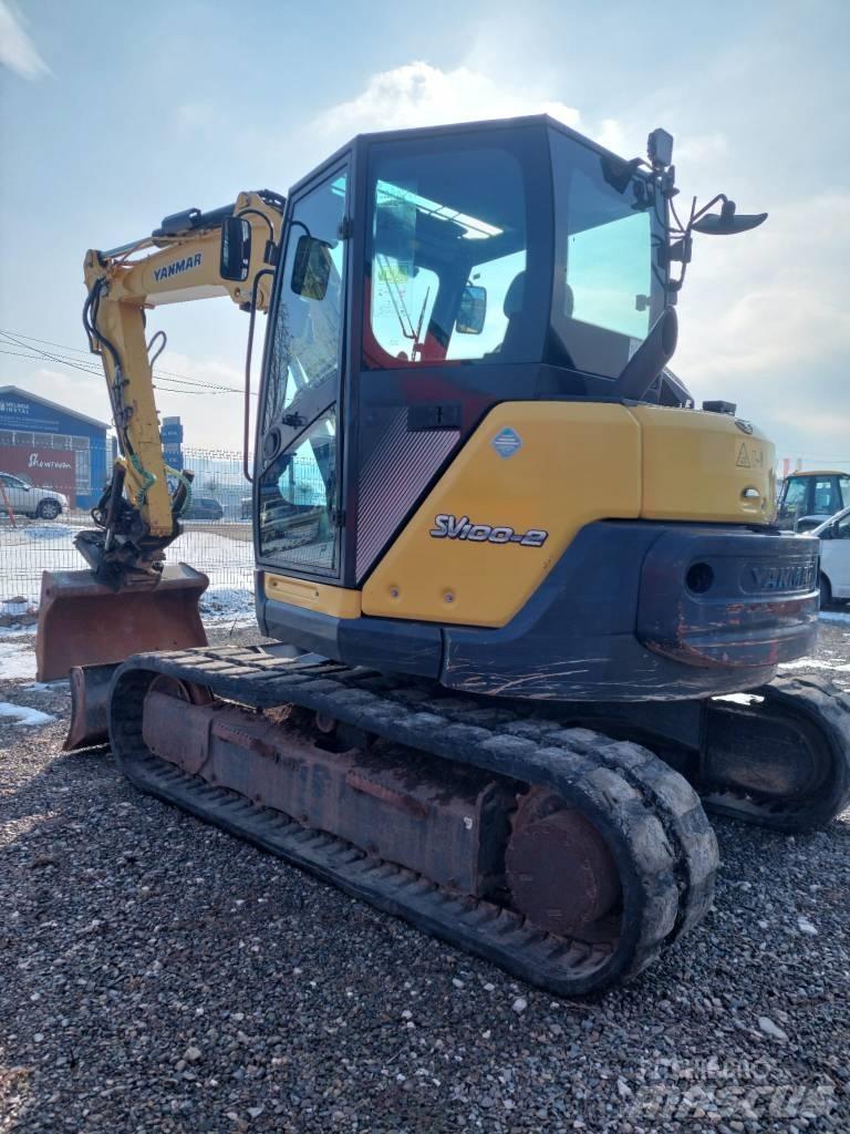 Yanmar SV 100-2 Vidēja lieluma ekskavatori 7 t - 12 t