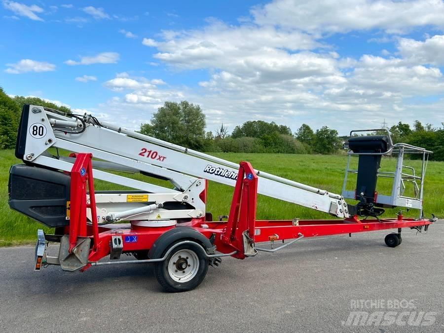 Dinolift 210 XT Pacēlājplatformas - piekabes