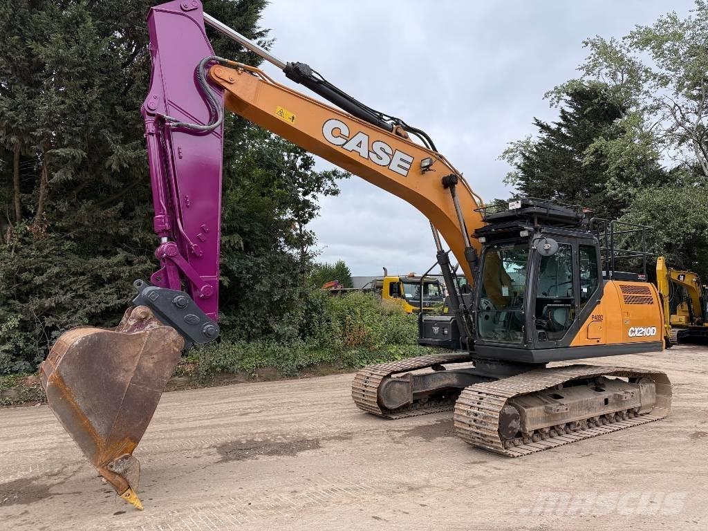 CASE CX 210 D Kāpurķēžu ekskavatori