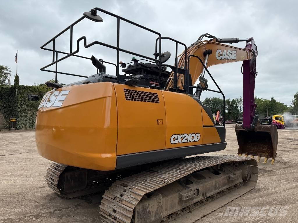 CASE CX 210 D Kāpurķēžu ekskavatori