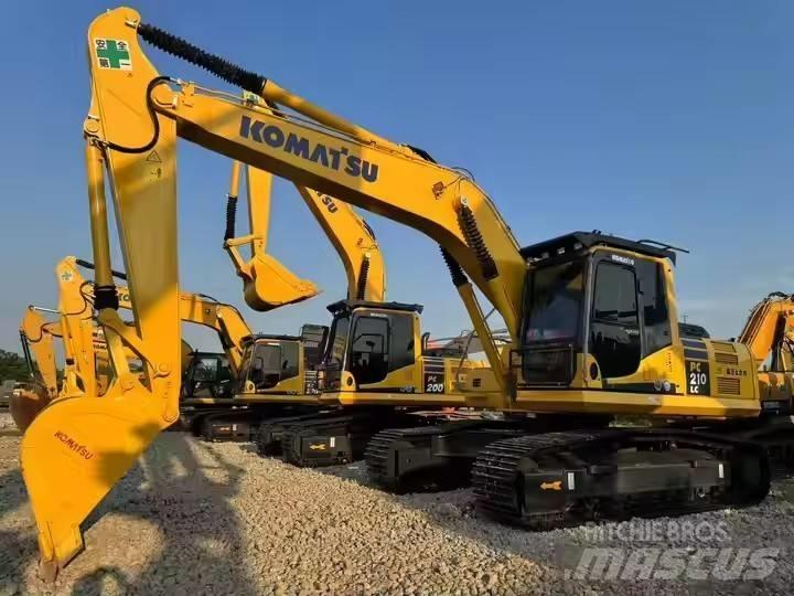 Komatsu PC210lc Kāpurķēžu ekskavatori