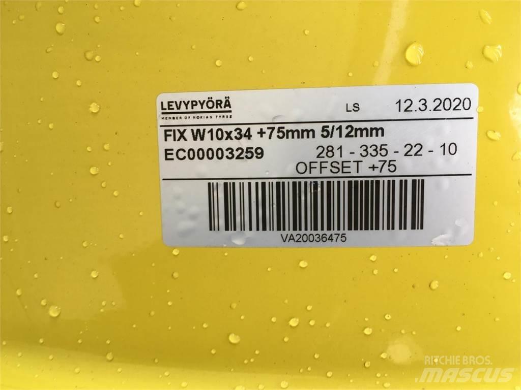 John Deere 10x34 Riepas, riteņi un diski