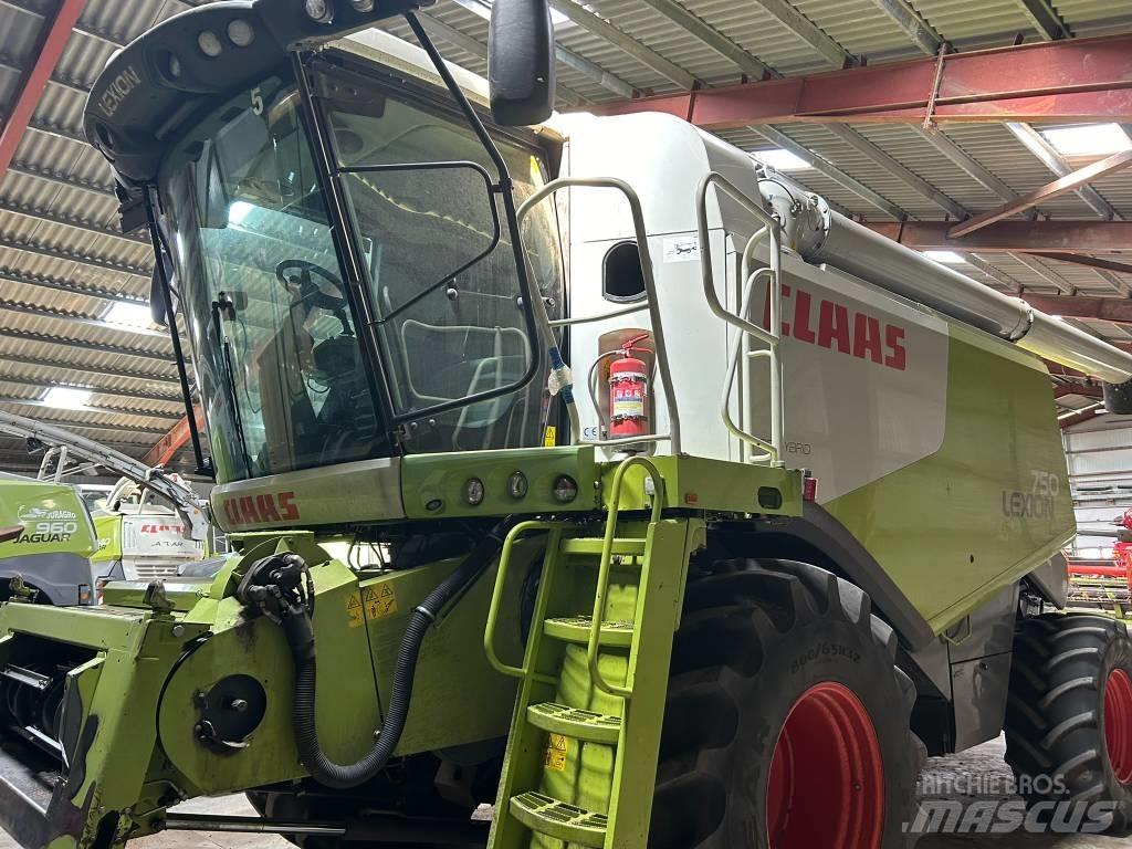 CLAAS Lexion 750 Ražas novākšanas kombaini