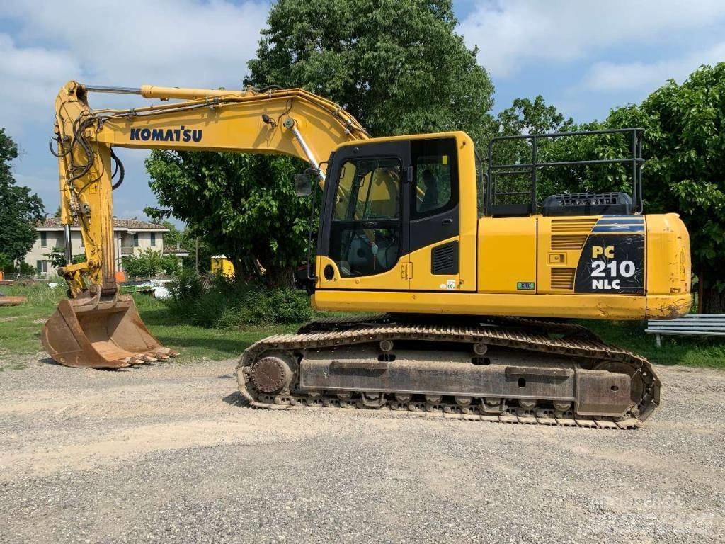 Komatsu PC 210 NLC-8 Kāpurķēžu ekskavatori