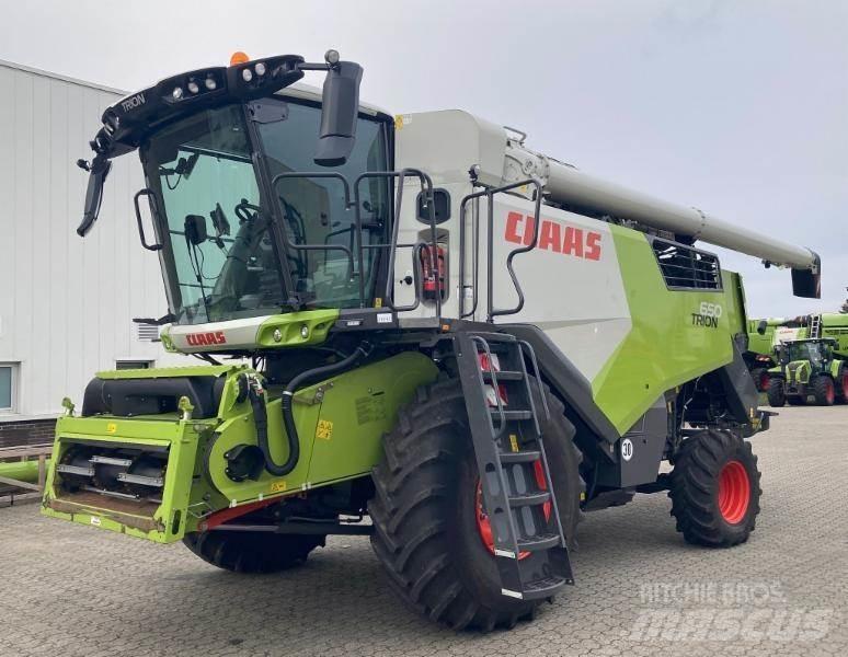 CLAAS TRION 650 Ražas novākšanas kombaini