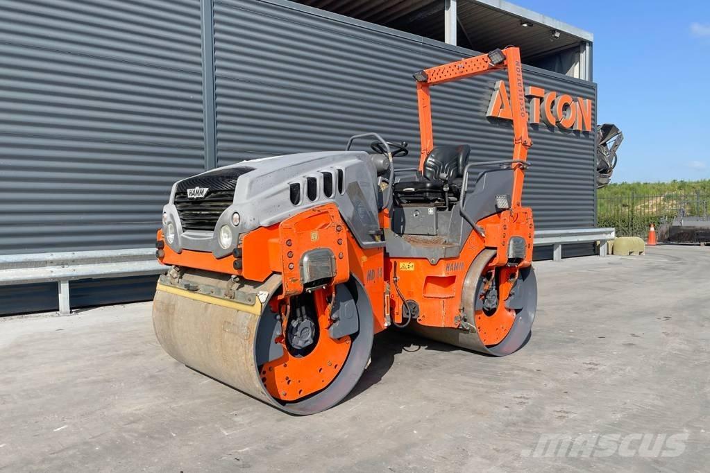 Hamm HD 14 VV Divvalču grunts veltņi