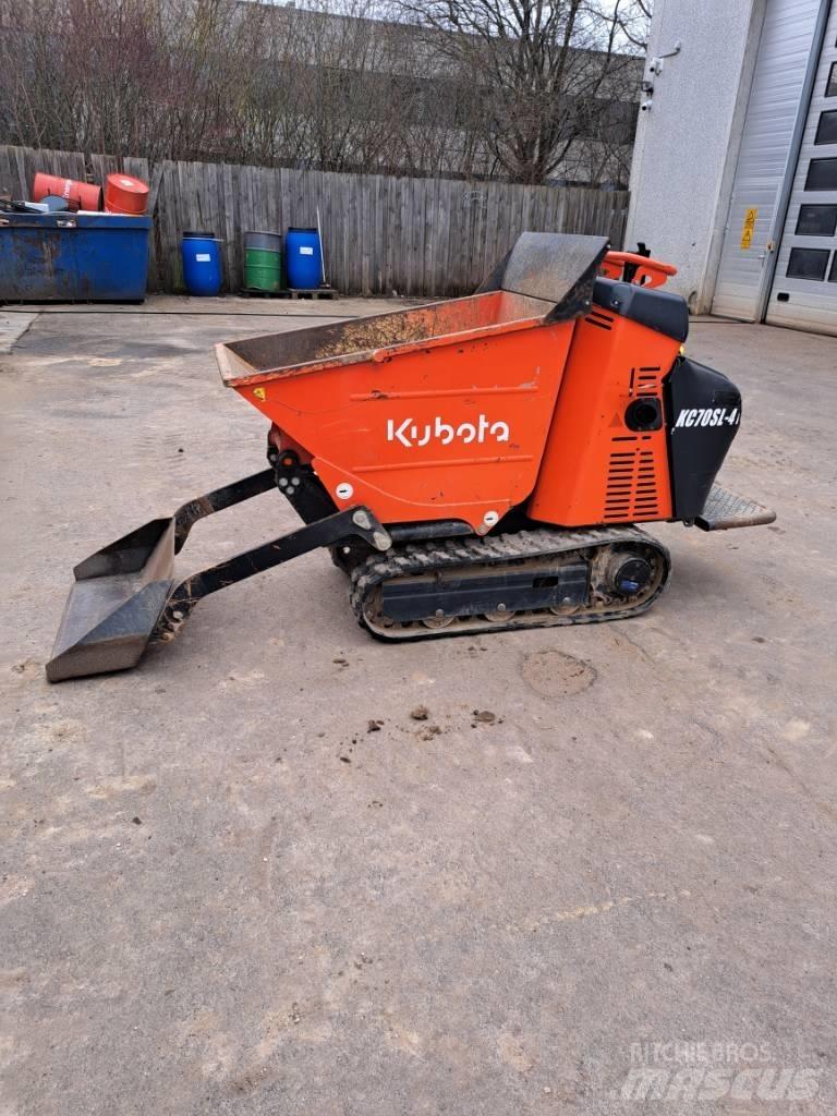 Kubota KC 70 Mini pašizgāzēji