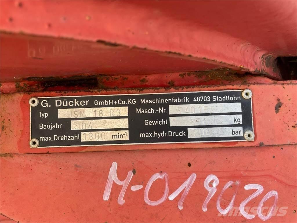 Dücker USM 18 R3 Cits lopbarības novācēju, kombainu aprīkojums