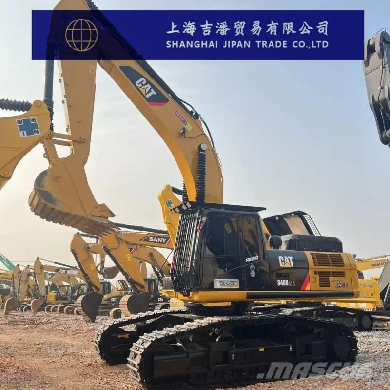 CAT 340 D Kāpurķēžu ekskavatori