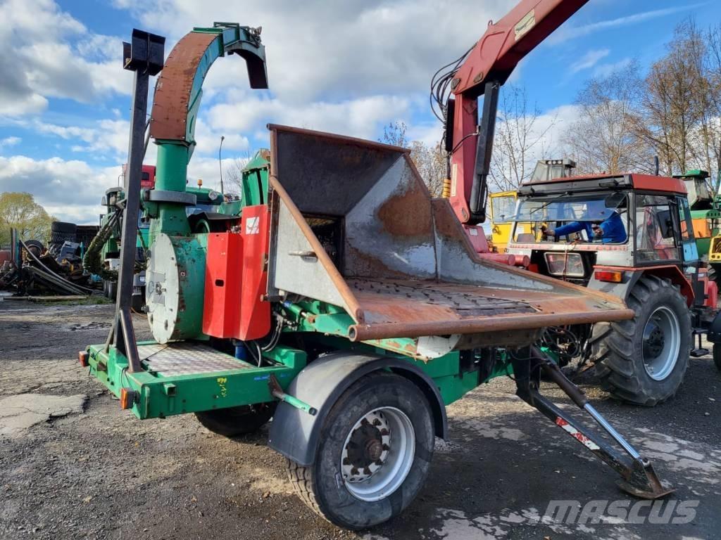  Rębak Mus Max 7 Koksnes šķeldotāji