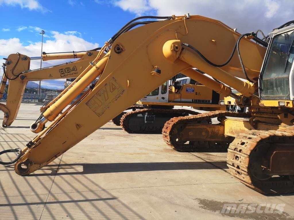 Liebherr 974 Kāpurķēžu ekskavatori