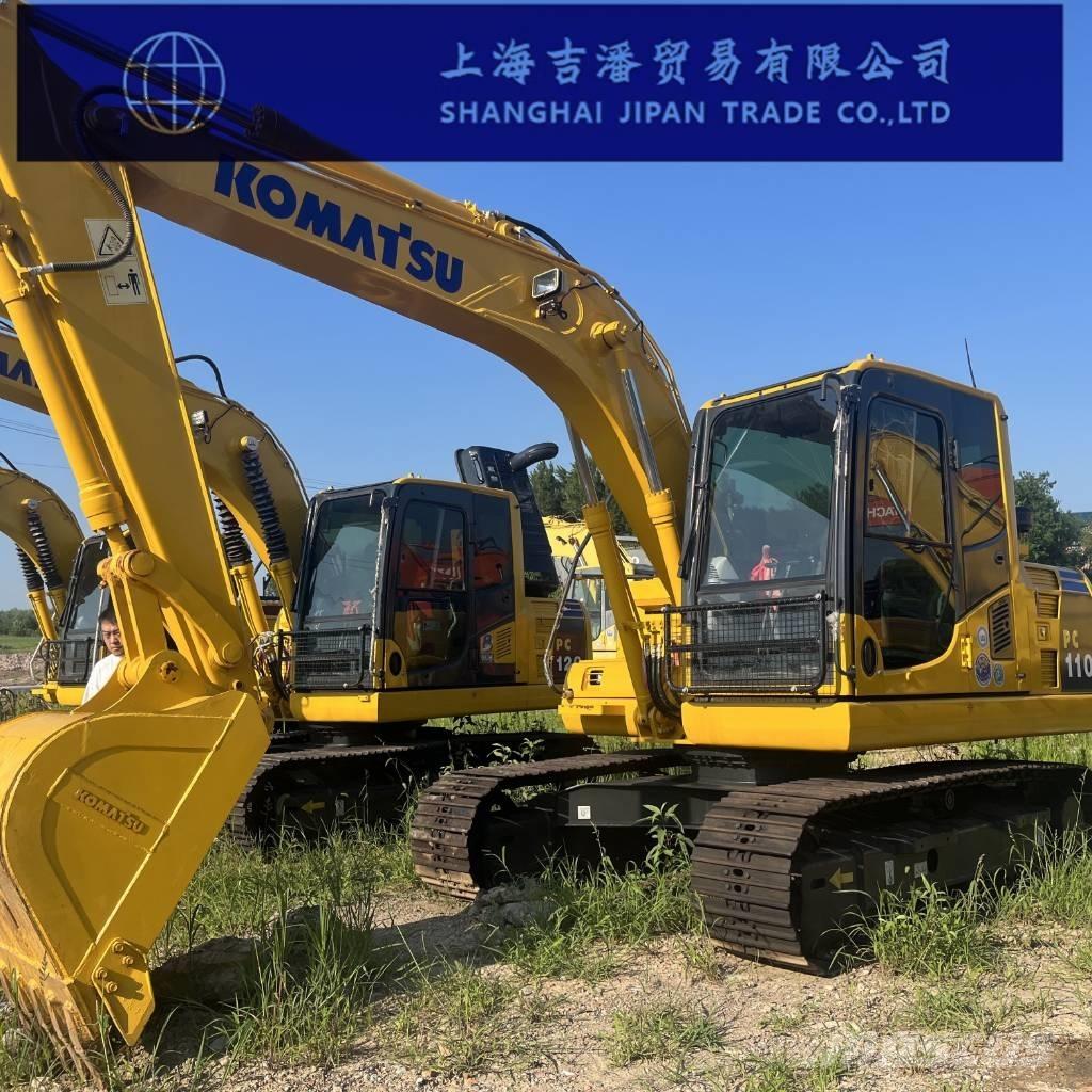 Komatsu PC 110 Kāpurķēžu ekskavatori