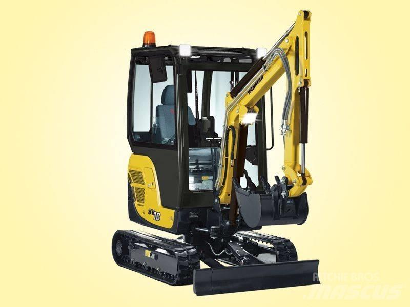 Yanmar SV 18 Mini ekskavatori < 7 t
