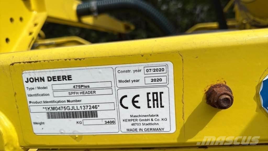 John Deere 8500 0 Harvesteri
