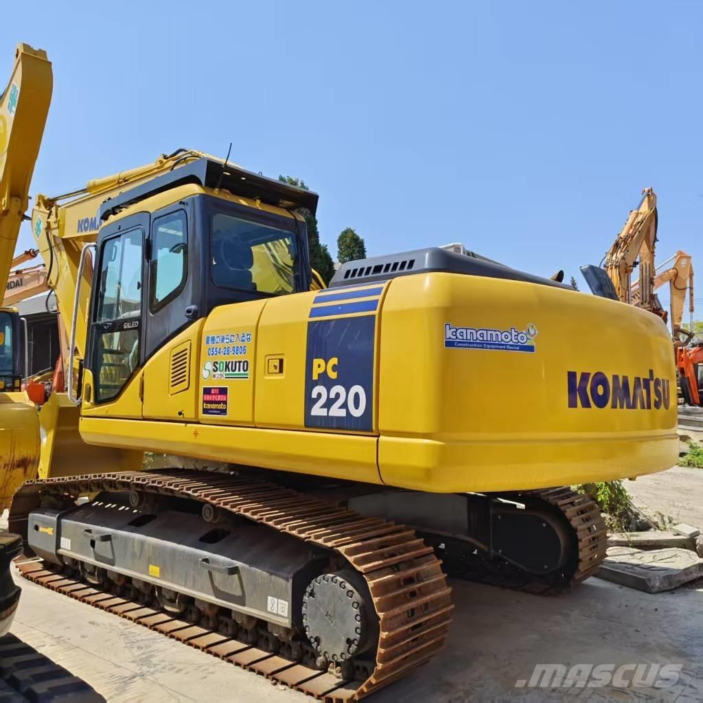Komatsu PC 220-7 Kāpurķēžu ekskavatori