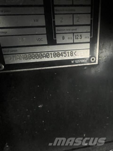 Manitou 100 VJR Vertikālie pacēlāji