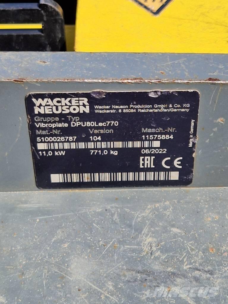 Wacker Neuson DPU 80 Vibratori