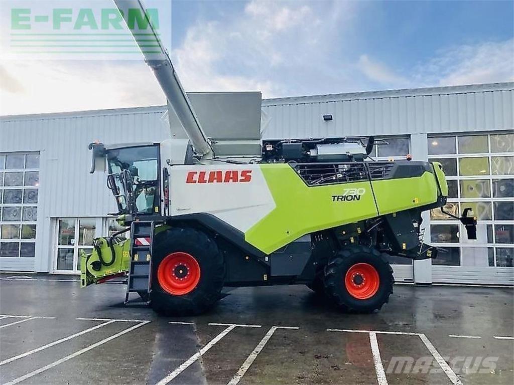 CLAAS trion 730 Ražas novākšanas kombaini