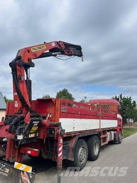 Scania R 114 Smagās mašīnas ar celtni