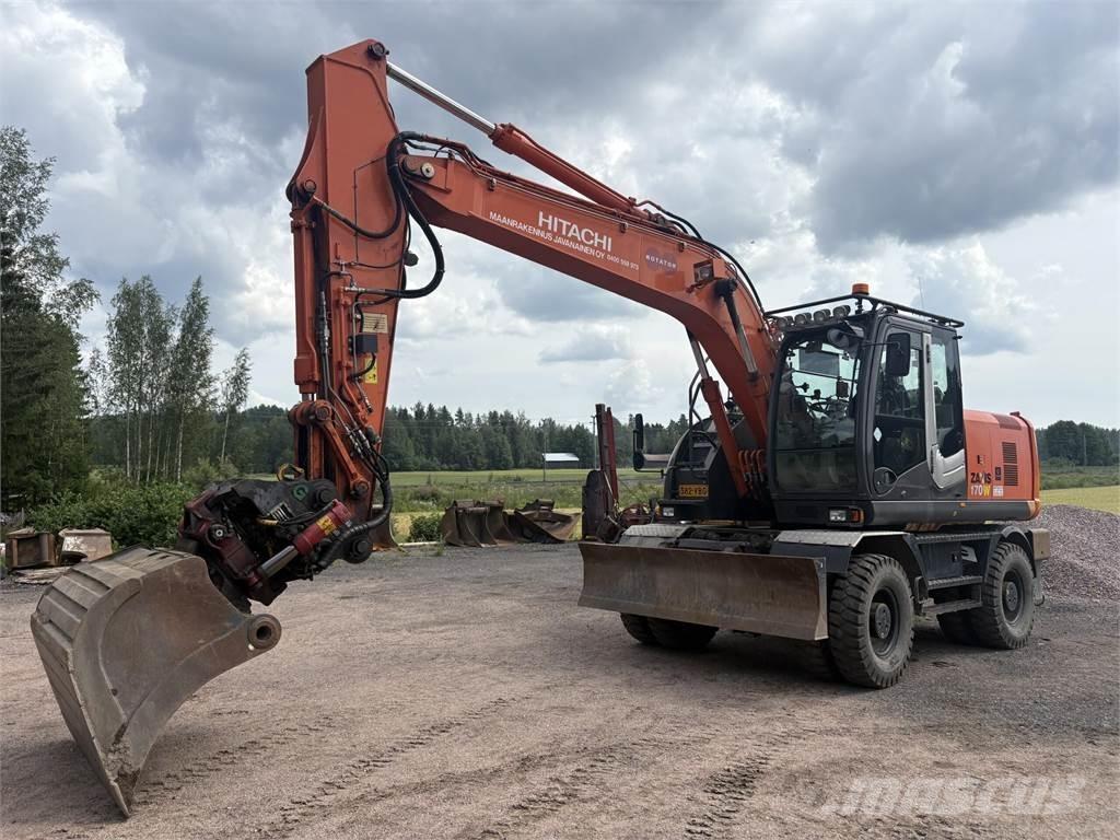 Hitachi ZX170W-3 Ekskavatori uz riteņiem