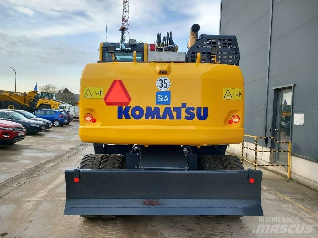 Komatsu PW160-11E0 Ekskavatori uz riteņiem