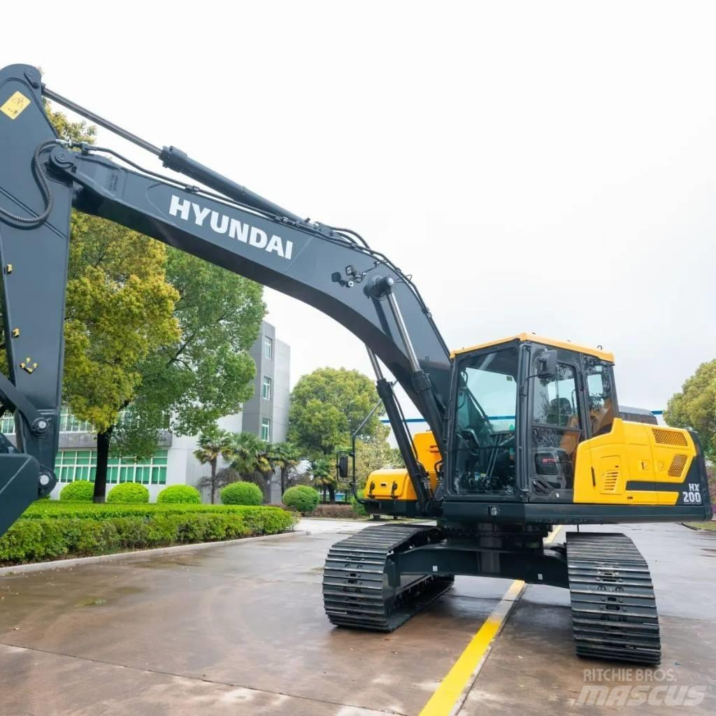 Hyundai HX200 Kāpurķēžu ekskavatori