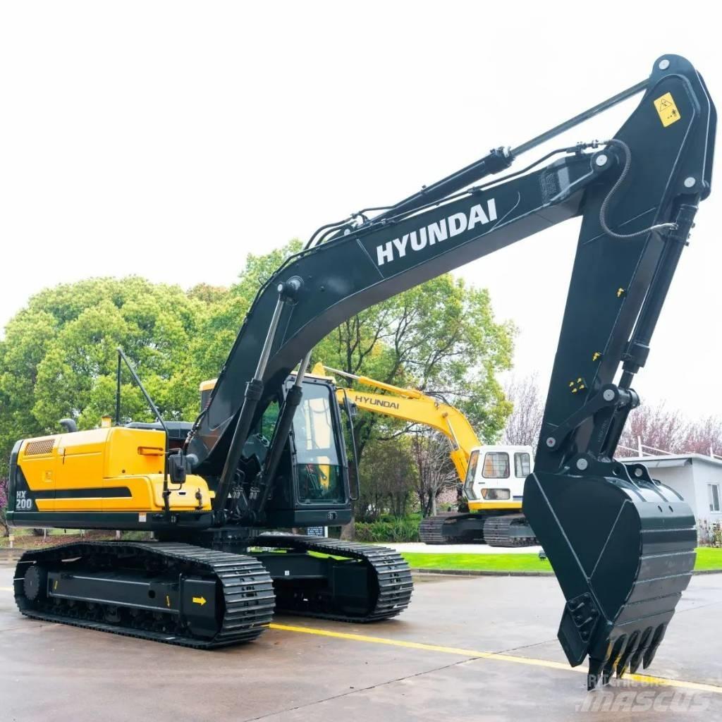 Hyundai HX200 Kāpurķēžu ekskavatori