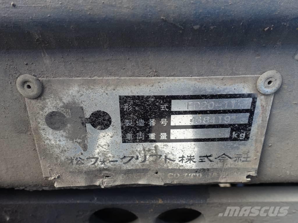 Komatsu FD 20-11 Tehnika ar dīzeļa dzinēju