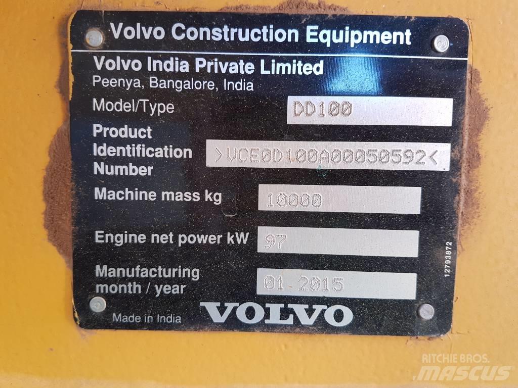 Volvo DD100 Divvalču grunts veltņi
