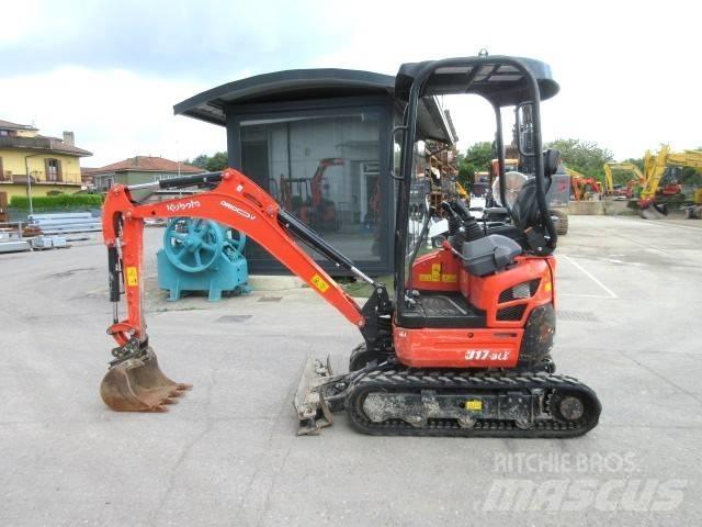 Kubota U 17-3 Mini ekskavatori < 7 t