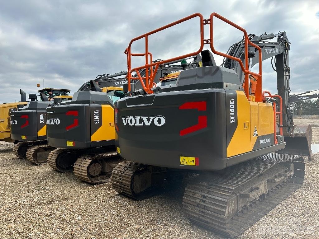 Volvo EC 140 EL Kāpurķēžu ekskavatori