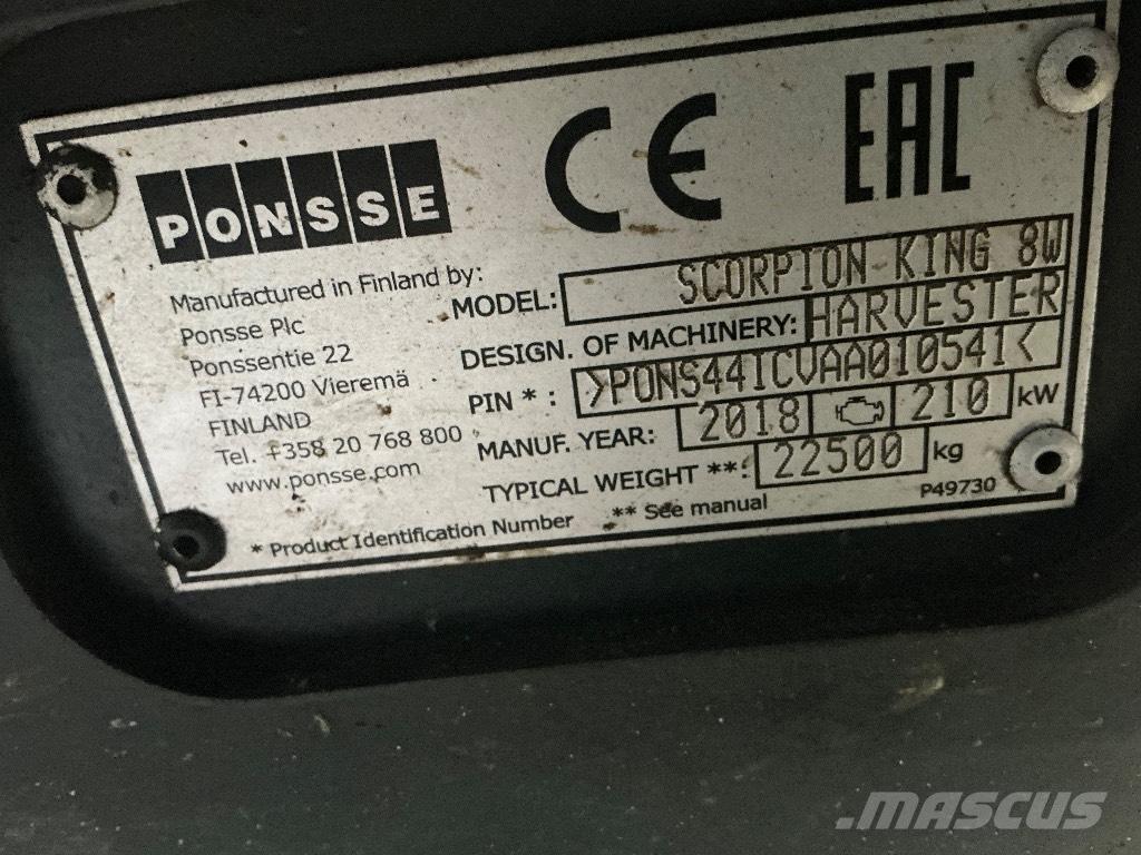 Ponsse Scorpion King Mežizstrāde- Citi