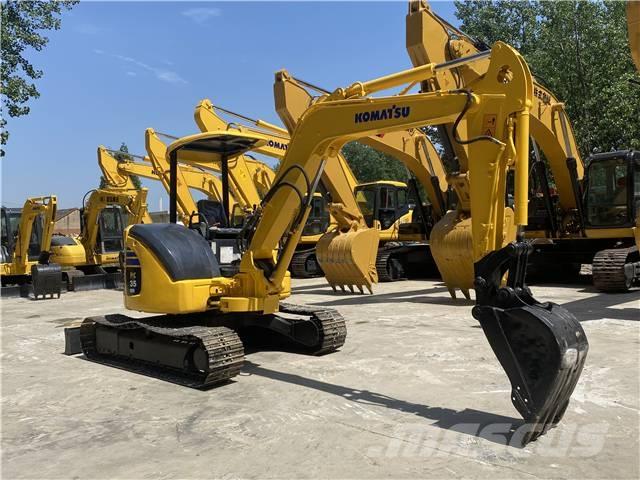 Komatsu PC 35 MR Kāpurķēžu ekskavatori