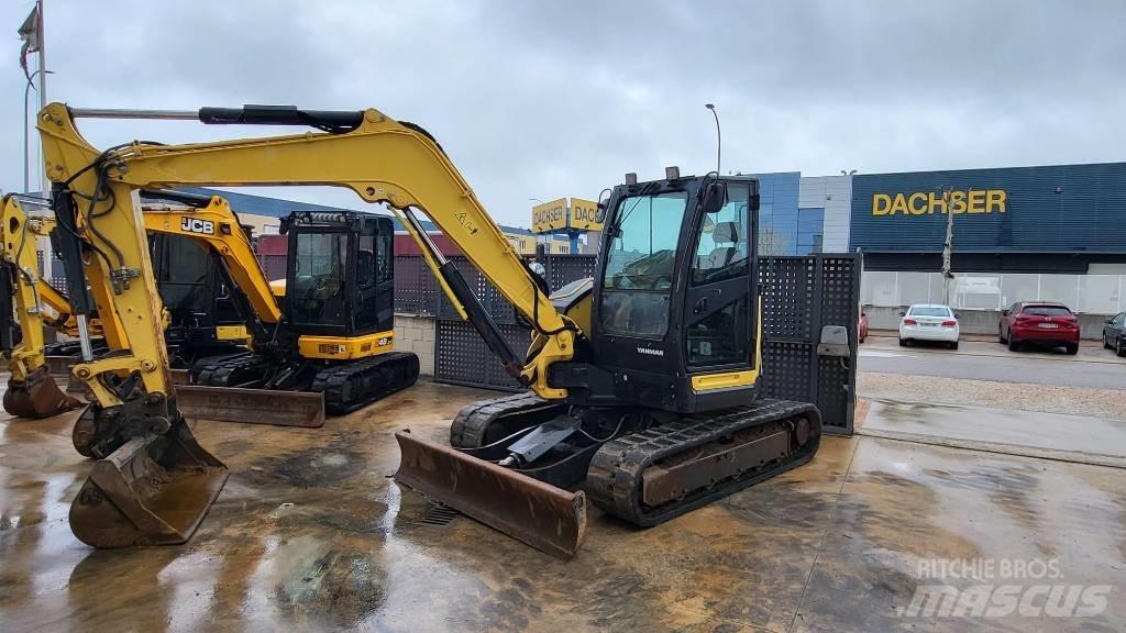 Yanmar Vio 80-1A Vidēja lieluma ekskavatori 7 t - 12 t