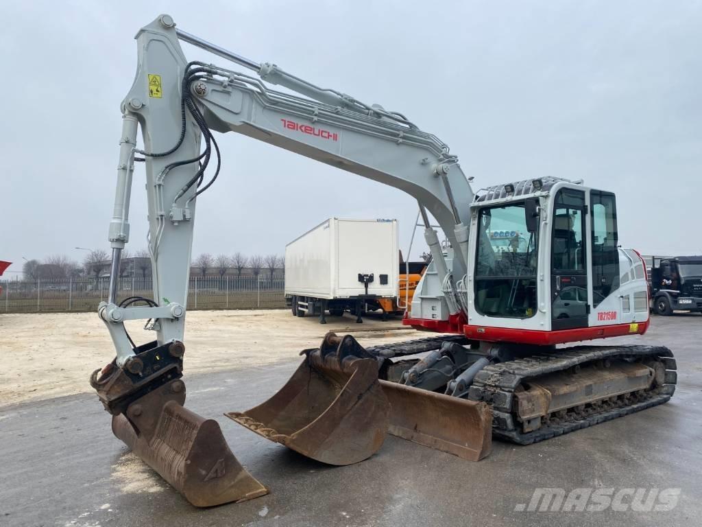Takeuchi TB 2150 R Kāpurķēžu ekskavatori