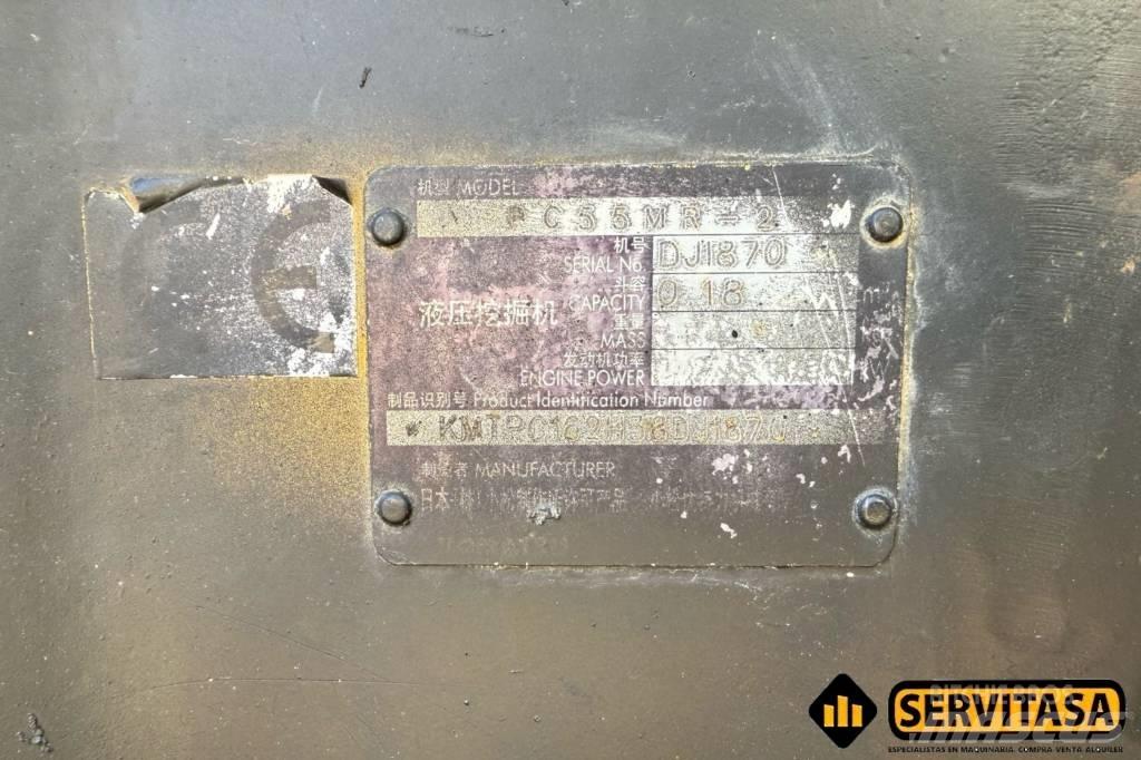 Komatsu PC 55 MR-2 Mini ekskavatori < 7 t